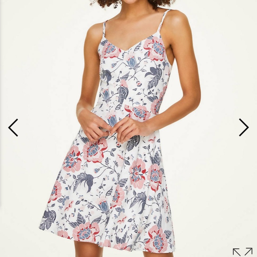 Ann Taylor Loft Floral Cami Dress
